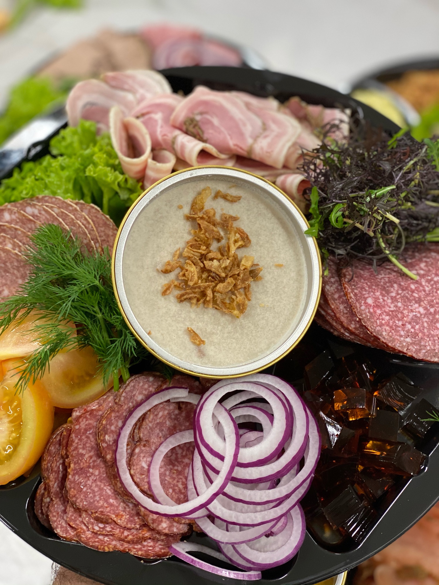 Luksus Pølse-ostebord